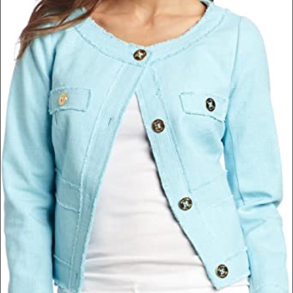 Lilly Pulitzer Millie Jacket - Chanel Tweed Inspired - Picture 1 of 6